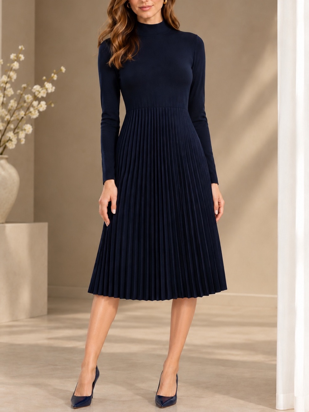 🆕 Goelia Pleated Dress